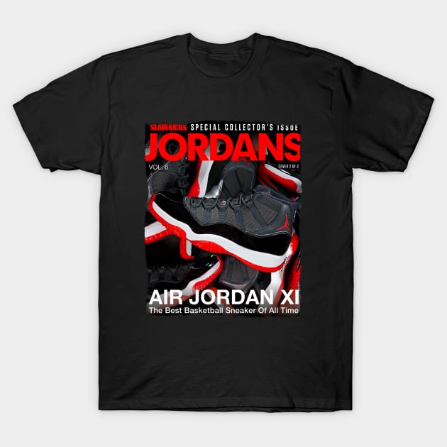 Jordans - SLAM T-Shirt by Buff Geeks Art